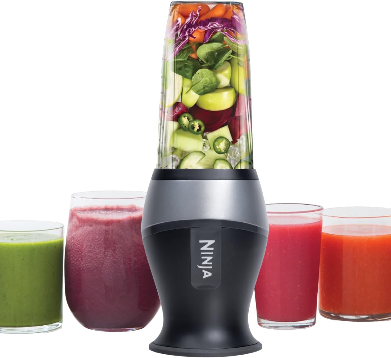 Ninja Fit Compact Personal Blender, Portable Blender for Smoothies, Shakes, Food Prep, and Frozen Blending, 700-Watt